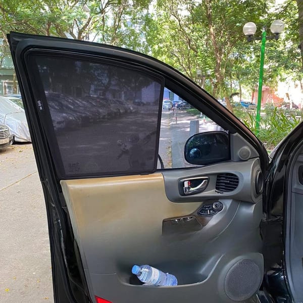 HYUNDAI SANTA FE 2000-2006 custom-fit car window sun shades — photo 2