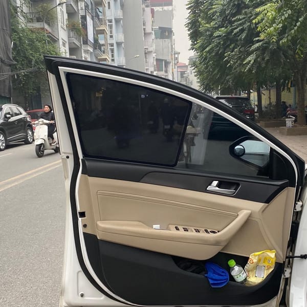 HYUNDAI SONATA 2015-2019 custom-fit car window sun shades — photo 2