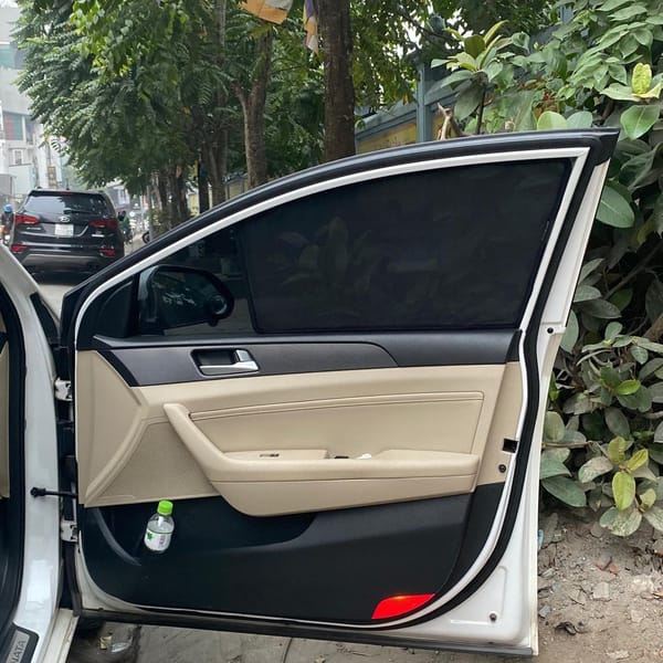 HYUNDAI SONATA 2015-2019 custom-fit car window sun shades — photo 4