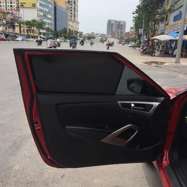 HYUNDAI VELOSTER custom-fit car window sun shades — photo 3