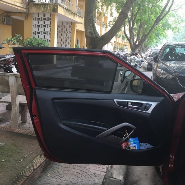 HYUNDAI VELOSTER custom-fit car window sun shades — photo 5