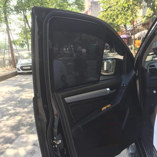 ISUZU MU-X 2016-2020 custom-fit car window sun shades — photo 2