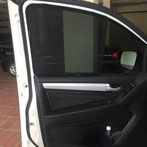 ISUZU MU-X 2016-2020 custom-fit car window sun shades — photo 10
