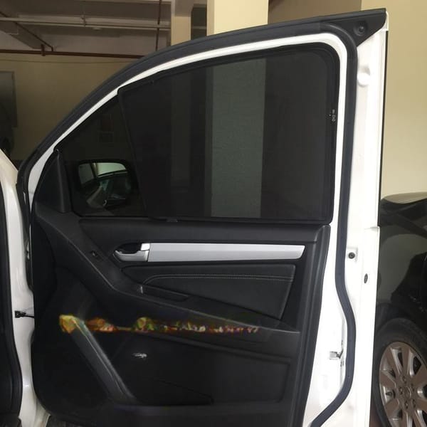 ISUZU MU-X 2016-2020 custom-fit car window sun shades — photo 12
