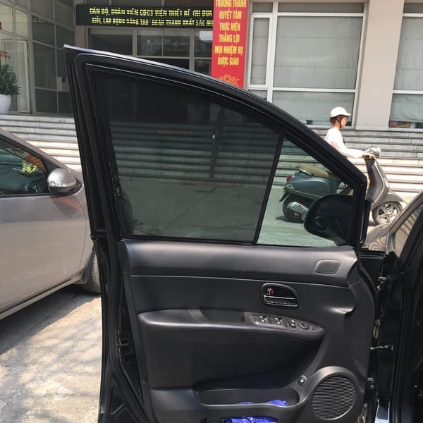 KIA RONDO 2007-2016 custom-fit car window sun shades — photo 2