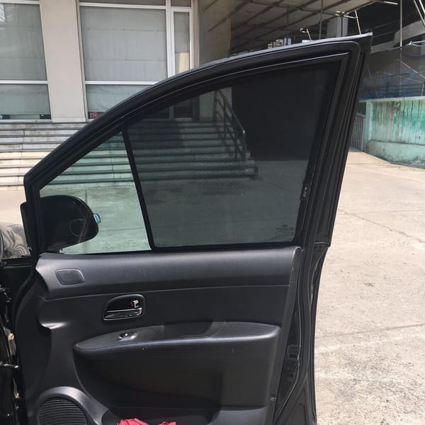 KIA RONDO 2007-2016 custom-fit car window sun shades — photo 4