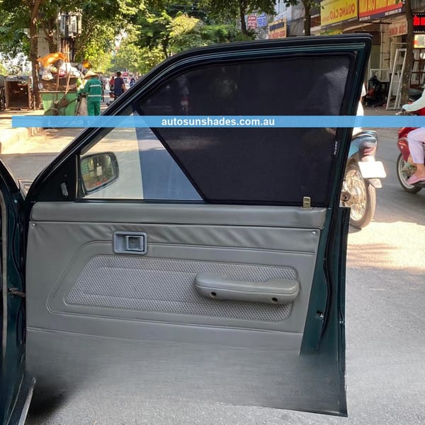 KIA CD5 PRIDE SEDAN custom-fit car window sun shades — photo 4