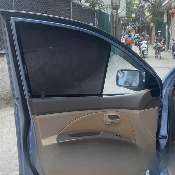 KIA PICANTO 2006-2010 custom-fit car window sun shades — photo 4