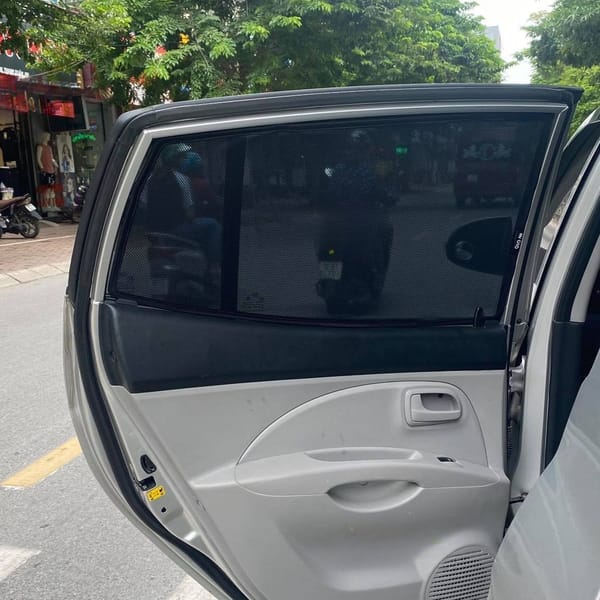 KIA PICANTO 2006-2010 custom-fit car window sun shades — photo 9