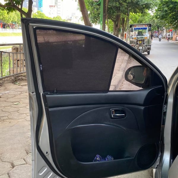 KIA PICANTO 2006-2010 custom-fit car window sun shades — photo 12