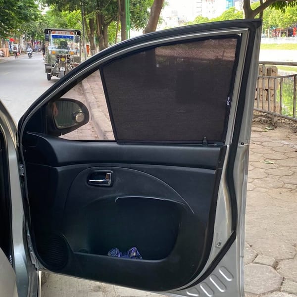 KIA PICANTO 2006-2010 custom-fit car window sun shades — photo 14