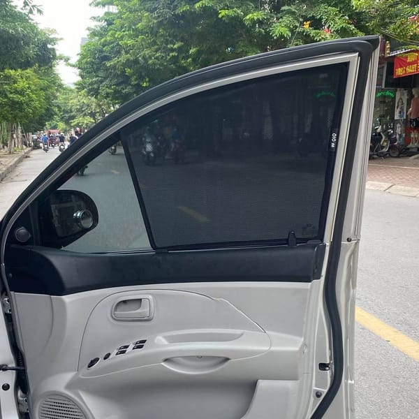 KIA PICANTO 2006-2010 custom-fit car window sun shades — photo 16