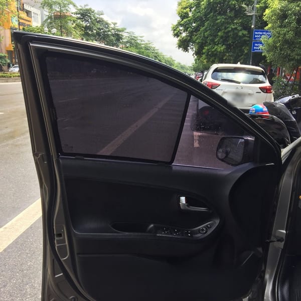 KIA PICANTO 2011-2020 custom-fit car window sun shades — photo 6