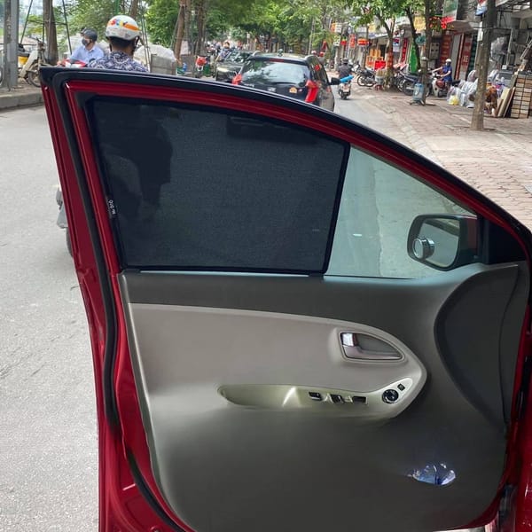 KIA PICANTO 2011-2020 custom-fit car window sun shades — photo 10