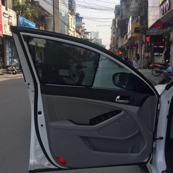 KIA OPTIMA 2009-2014 custom-fit car window sun shades — photo 10