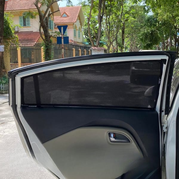 KIA RIO HATCHBACK custom-fit car window sun shades — photo 13