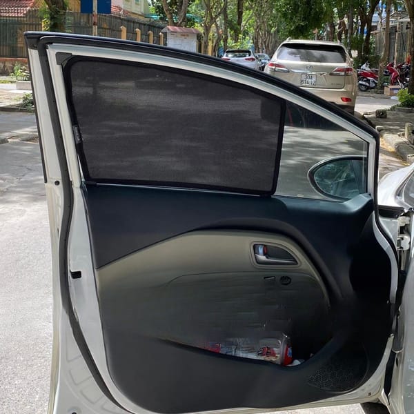 KIA RIO HATCHBACK custom-fit car window sun shades — photo 14