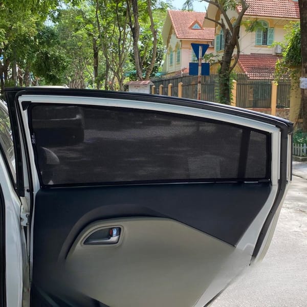 KIA RIO HATCHBACK custom-fit car window sun shades — photo 15