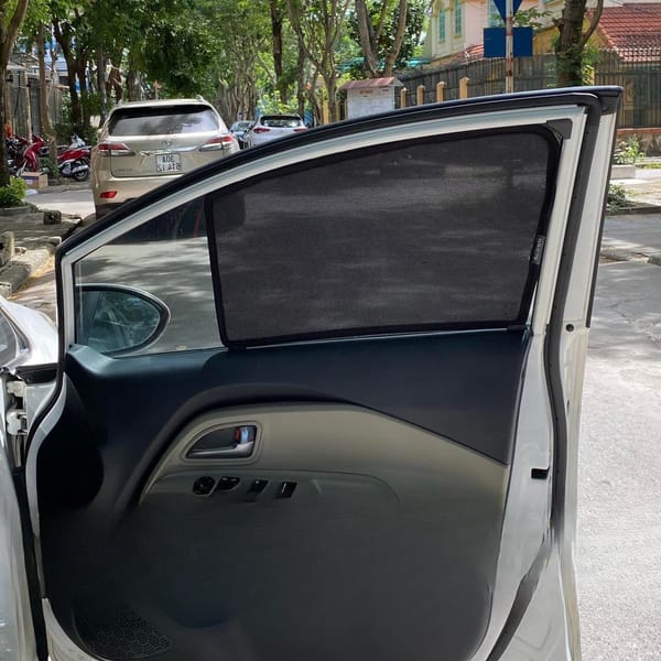 KIA RIO HATCHBACK custom-fit car window sun shades — photo 16