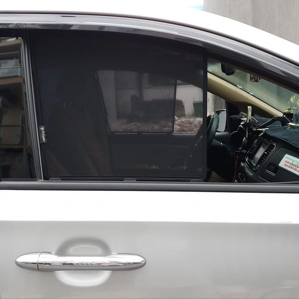 KIA GRAND CARNIVAL 2015-2021 custom-fit car window sun shades — photo 7