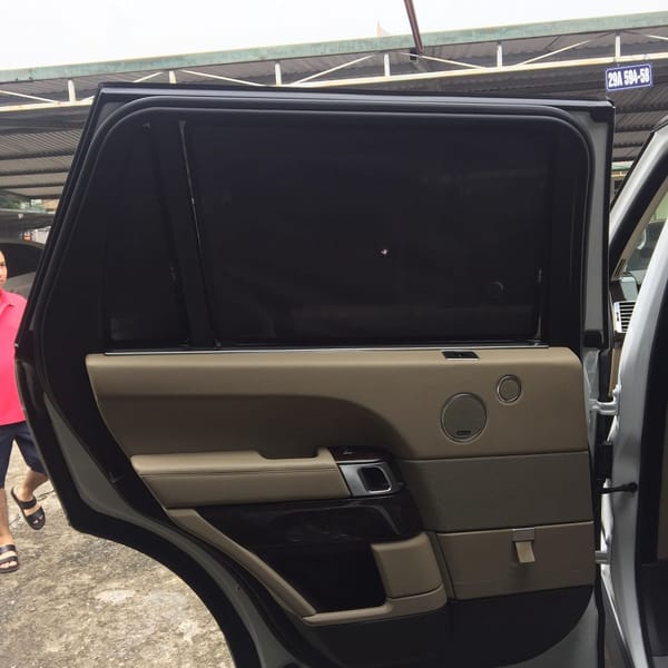 LAND ROVER RANGE ROVER AUTOBIOGRAPHY LWB custom-fit car window sun shades — photo 3