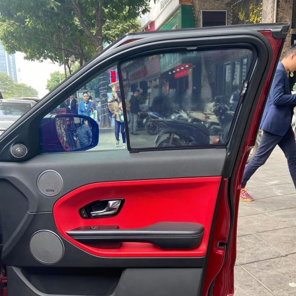 LAND ROVER RANGE ROVER EVOQUE custom-fit car window sun shades — photo 4