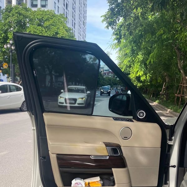 LAND ROVER RANGE ROVER SUPERCHARGED 2016-2022 custom-fit car window sun shades — photo 2