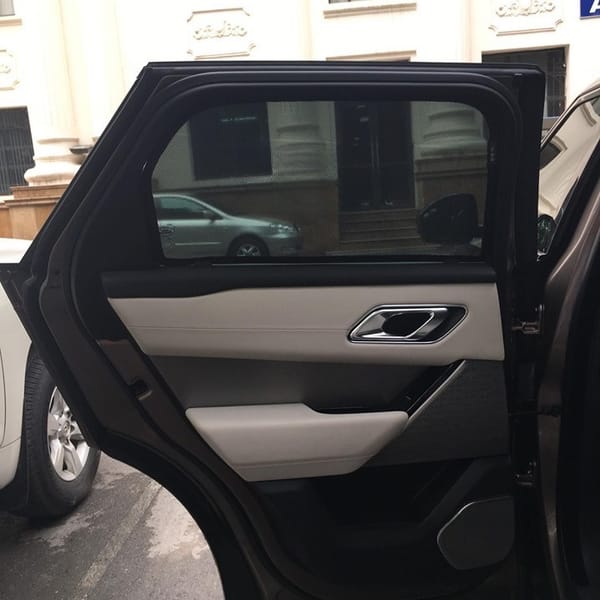 LAND ROVER RANGE ROVER VELAR 2016-2019 custom-fit car window sun shades — photo 1