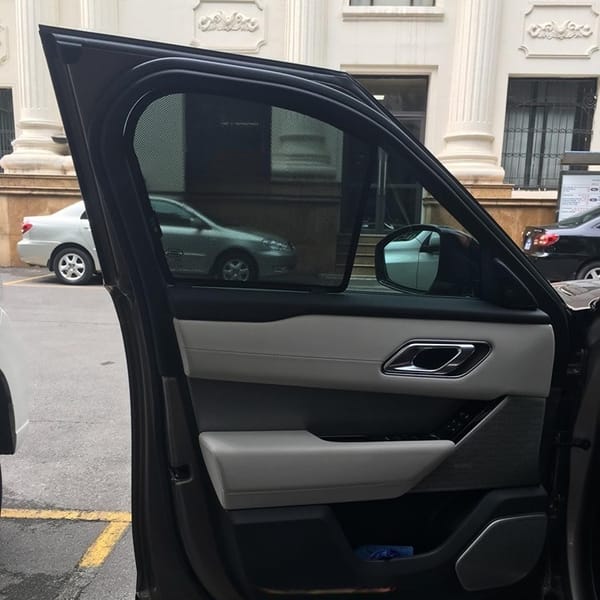 LAND ROVER RANGE ROVER VELAR 2016-2019 custom-fit car window sun shades — photo 2