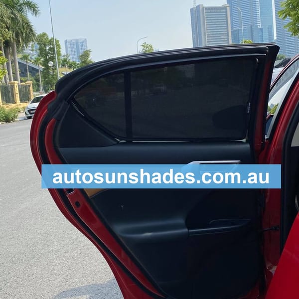 LEXUS CT200H custom-fit car window sun shades — photo 1