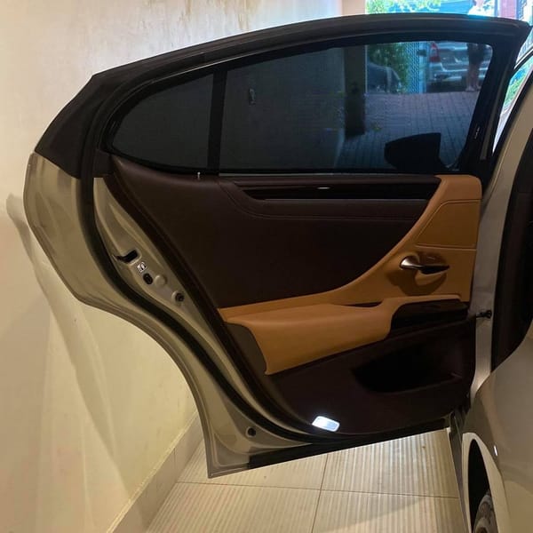 LEXUS ES250 custom-fit car window sun shades — photo 3