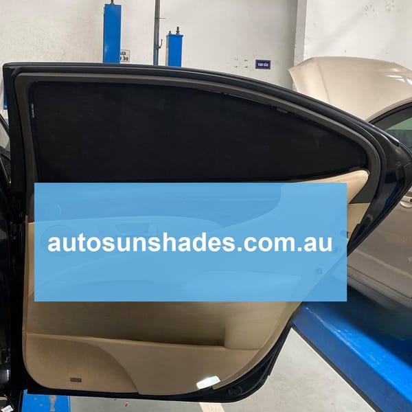 LEXUS LS460 custom-fit car window sun shades — photo 5