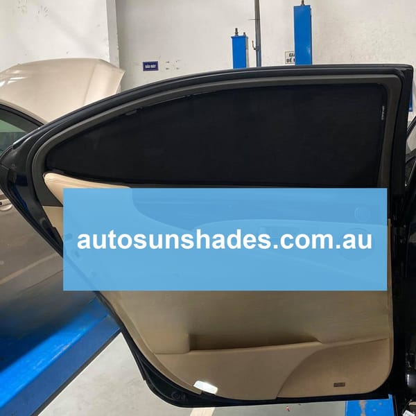 LEXUS LS460 custom-fit car window sun shades — photo 6