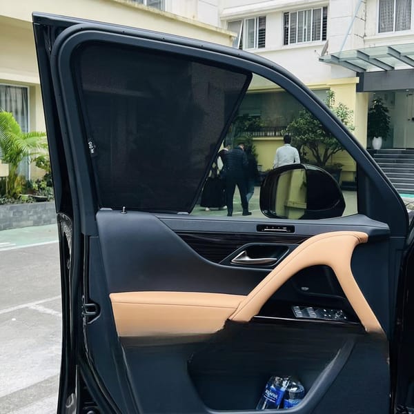 LEXUS LX600 custom-fit car window sun shades — photo 2