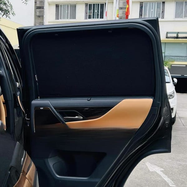 LEXUS LX600 custom-fit car window sun shades — photo 3