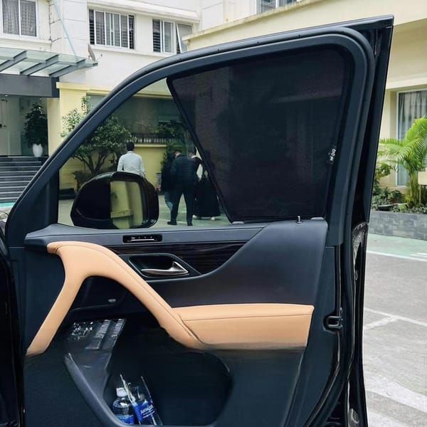 LEXUS LX600 custom-fit car window sun shades — photo 4