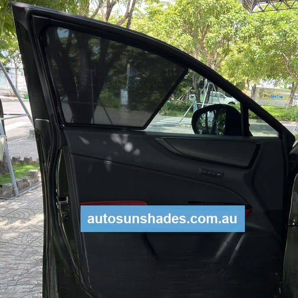 LEXUS NX350 2022-2025 custom-fit car window sun shades — photo 2
