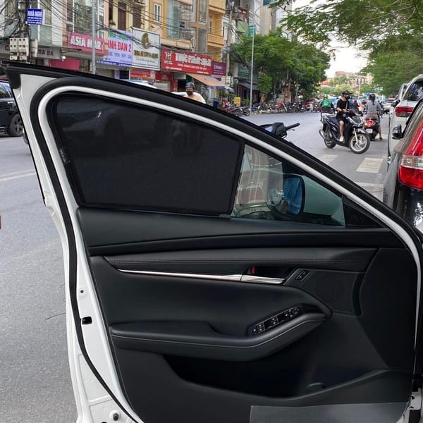 MAZDA 3 SEDAN 2020-2025 custom-fit car window sun shades — photo 4