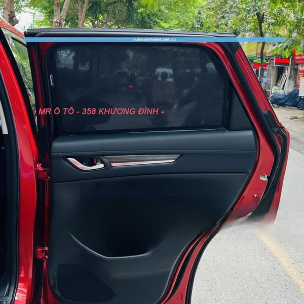 MAZDA CX-5 2017-2025 custom-fit car window sun shades — photo 7