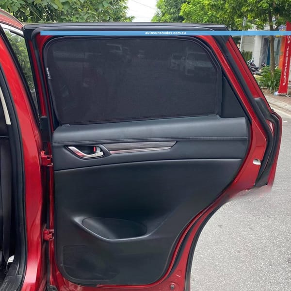 MAZDA CX-5 2017-2025 custom-fit car window sun shades — photo 15