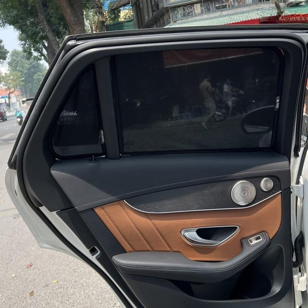MERCEDES GLC 2016-2022 custom-fit car window sun shades — photo 11