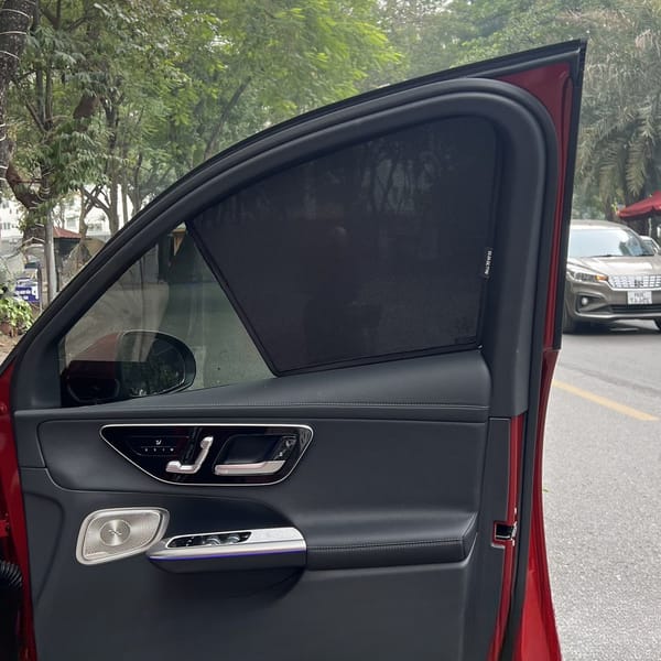 MERCEDES GLC 2023-2025 custom-fit car window sun shades — photo 4