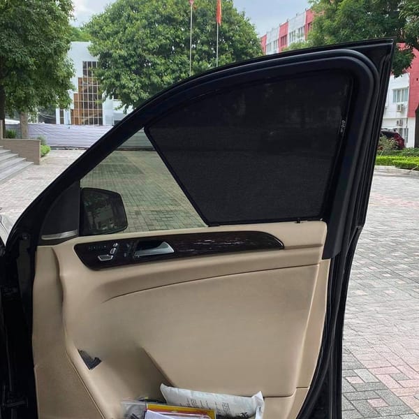 MERCEDES GLE 2012-2018 custom-fit car window sun shades — photo 2