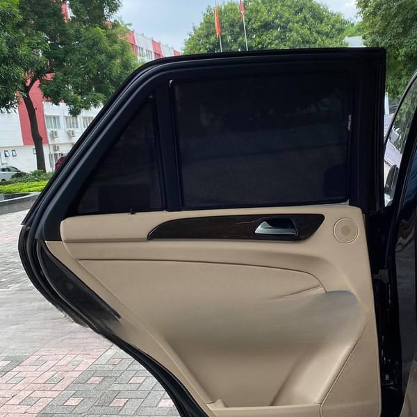 MERCEDES GLE 2012-2018 custom-fit car window sun shades — photo 3