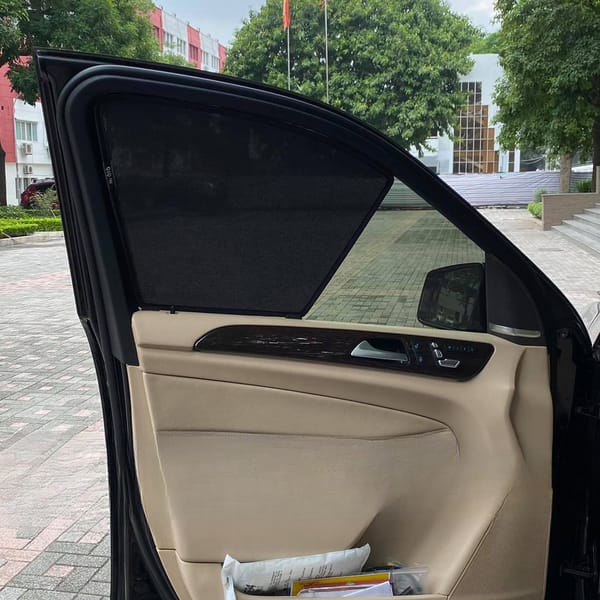MERCEDES GLE 2012-2018 custom-fit car window sun shades — photo 4