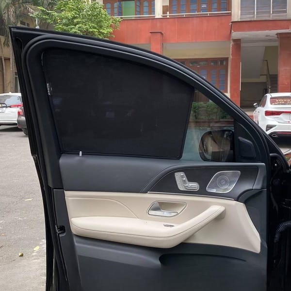 MERCEDES GLE 2019-2022 custom-fit car window sun shades — photo 2