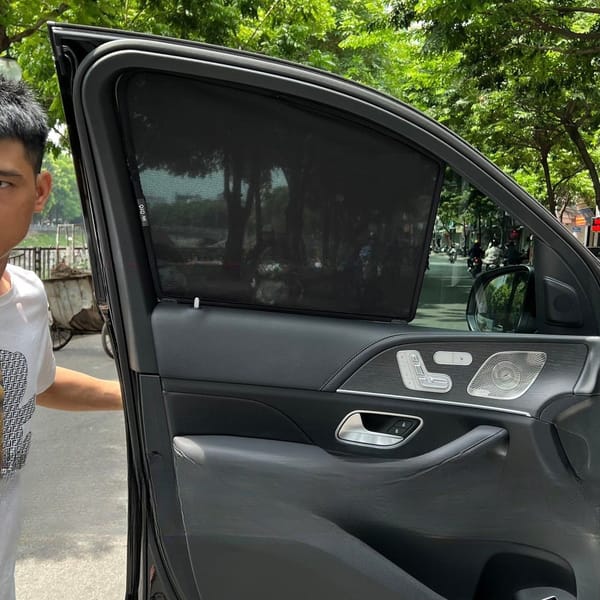 MERCEDES GLE 2019-2022 custom-fit car window sun shades — photo 6