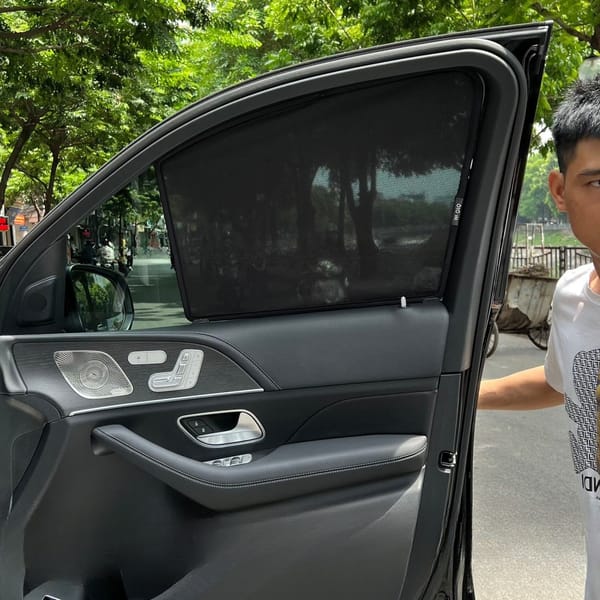 MERCEDES GLE 2019-2022 custom-fit car window sun shades — photo 8