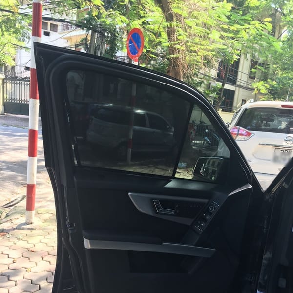 MERCEDES GLK 2008-2015 custom-fit car window sun shades — photo 6