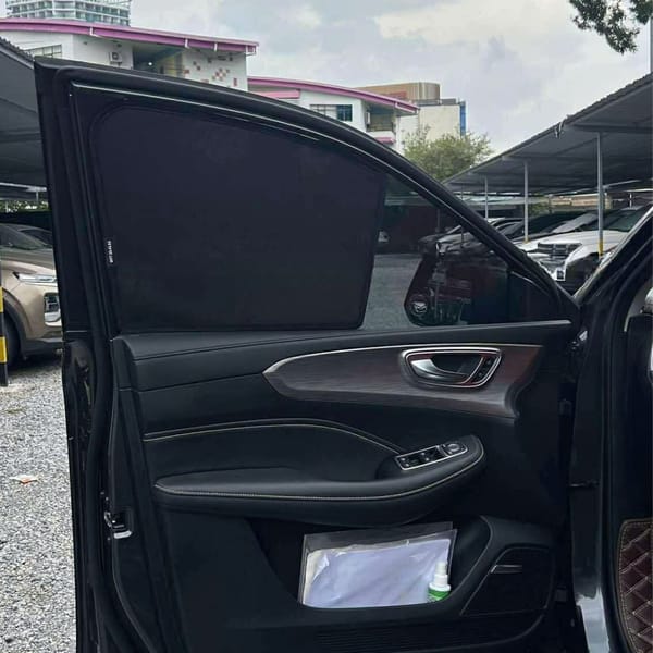 MG RX5 custom-fit car window sun shades — photo 1